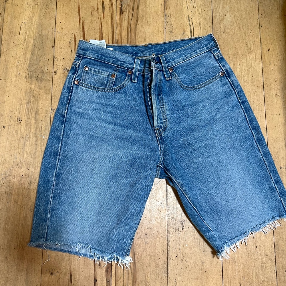 Levi’s Rigid Denim Bermuda Shorts